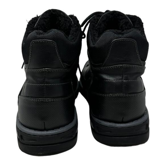 Call it Spring men black vegan leather booties size 11 - Picture 2 of 7